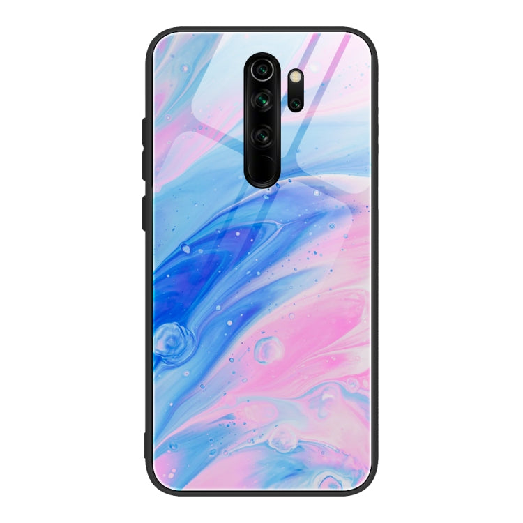 Marble Pattern Glass Protective Case, For Xiaomi Mi Note 10, For Xiaomi Mi CC9 / A3 Lite, For Xiaomi Redmi 9A, For Xiaomi Redmi K20 / K20 Pro / Mi 9T, For Xiaomi Redmi Note 9, For Xiaomi Redmi Note 9S / Note 9 Pro, For Xiaomi Redmi Note 8 Pro