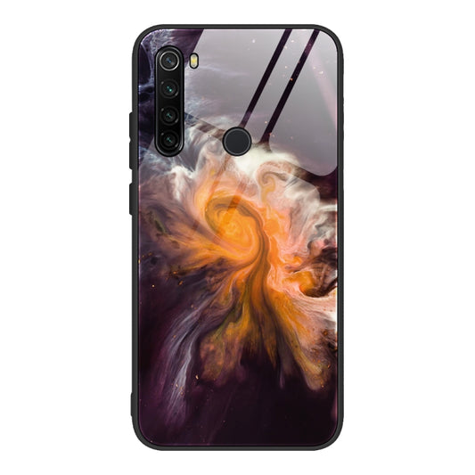 Marble Pattern Glass Protective Case, For Xiaomi Redmi Note 8T