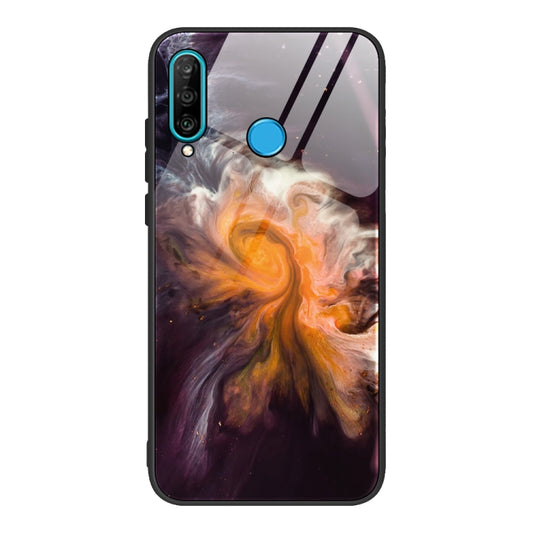 Marble Pattern Glass Protective Case, For Huawei P30 lite / nova 4e, For Huawei P30 Pro, For Huawei Y9 Prime (2019) / P Smart Z, For Honor 20 / nova 5T