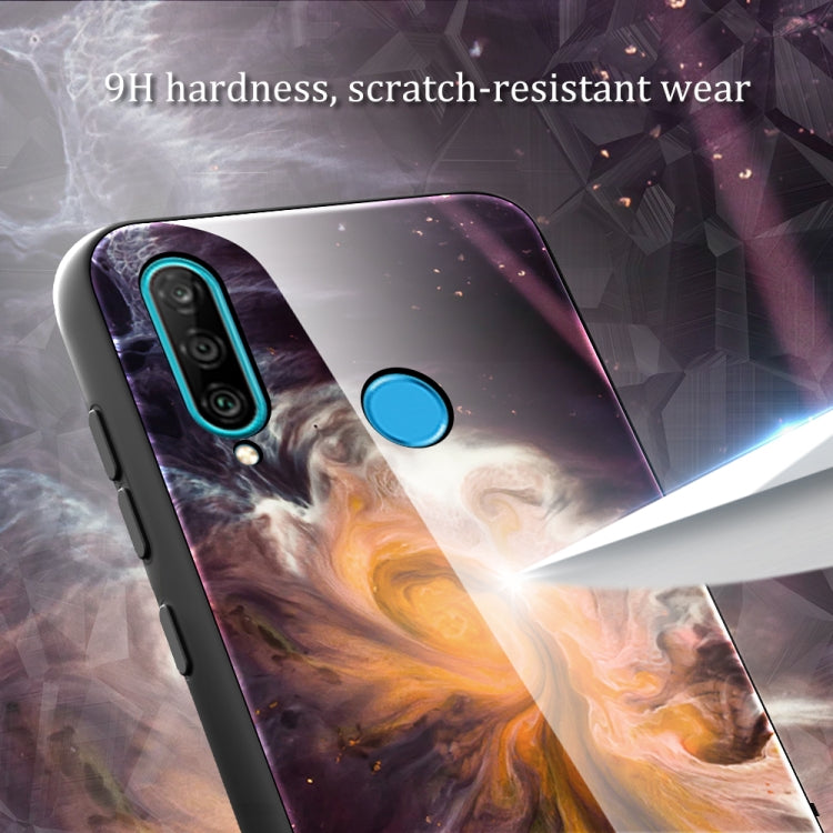 Marble Pattern Glass Protective Case, For Huawei P30 lite / nova 4e, For Huawei P30 Pro, For Huawei Y9 Prime (2019) / P Smart Z, For Honor 20 / nova 5T