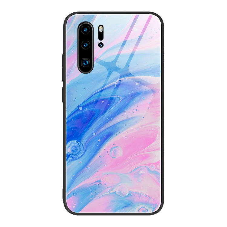 Marble Pattern Glass Protective Case, For Huawei P30 lite / nova 4e, For Huawei P30 Pro, For Huawei Y9 Prime (2019) / P Smart Z, For Honor 20 / nova 5T