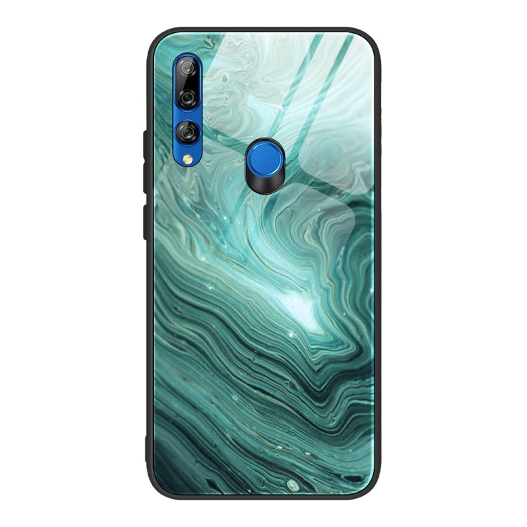 Marble Pattern Glass Protective Case, For Huawei P30 lite / nova 4e, For Huawei P30 Pro, For Huawei Y9 Prime (2019) / P Smart Z, For Honor 20 / nova 5T