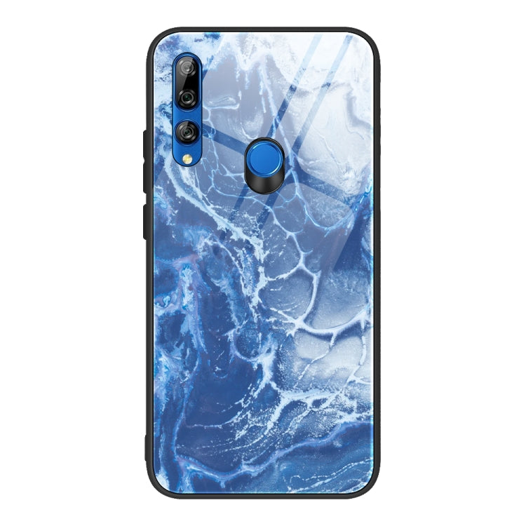Marble Pattern Glass Protective Case, For Huawei P30 lite / nova 4e, For Huawei P30 Pro, For Huawei Y9 Prime (2019) / P Smart Z, For Honor 20 / nova 5T