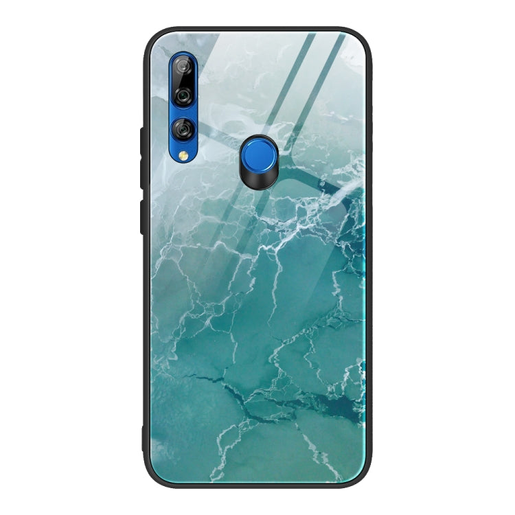 Marble Pattern Glass Protective Case, For Huawei P30 lite / nova 4e, For Huawei P30 Pro, For Huawei Y9 Prime (2019) / P Smart Z, For Honor 20 / nova 5T