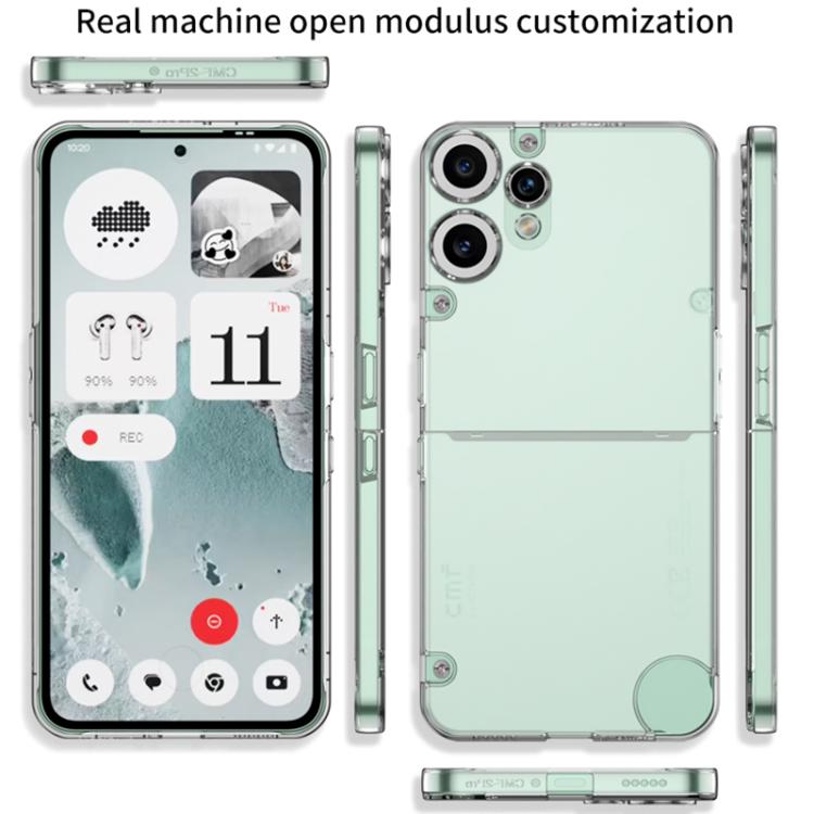 GKK Skin Feel Matte Translucent Phone Case, For Nothing CMF Phone 2 Pro