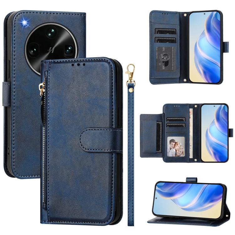 Multi-Card Slots Zipper Wallet Leather Phone Case, For OPPO Reno16 F 5G / Reno16 FS 5G, For OPPO Reno16 5G / Reno16 Pro 5G Global, For OPPO Find X9s Pro 5G, For OPPO Find X9 Ultra, For OPPO A6 GT 5G, For OPPO K13 Turbo 5G / K13 Turbo Pro 5G            ...