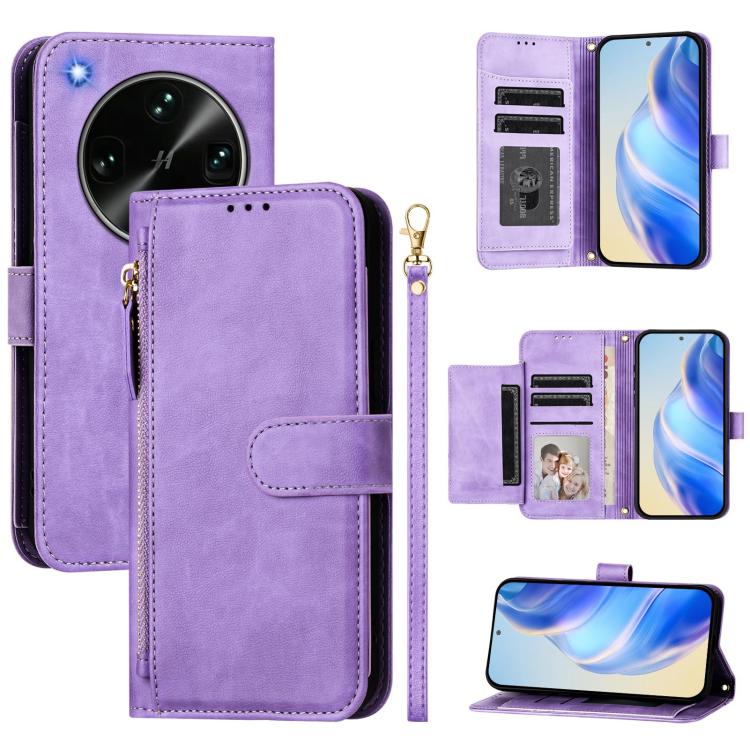 Multi-Card Slots Zipper Wallet Leather Phone Case, For OPPO Reno16 F 5G / Reno16 FS 5G, For OPPO Reno16 5G / Reno16 Pro 5G Global, For OPPO Find X9s Pro 5G, For OPPO Find X9 Ultra, For OPPO A6 GT 5G, For OPPO K13 Turbo 5G / K13 Turbo Pro 5G            ...