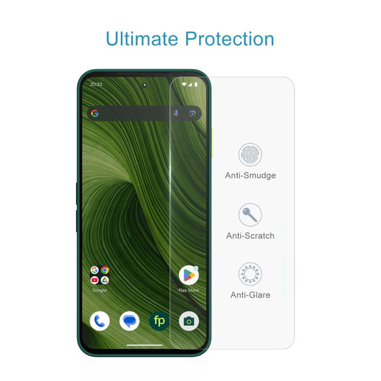 10pcs 0.3mm High Aluminum Tempered Glass Film, For Fairphone 6