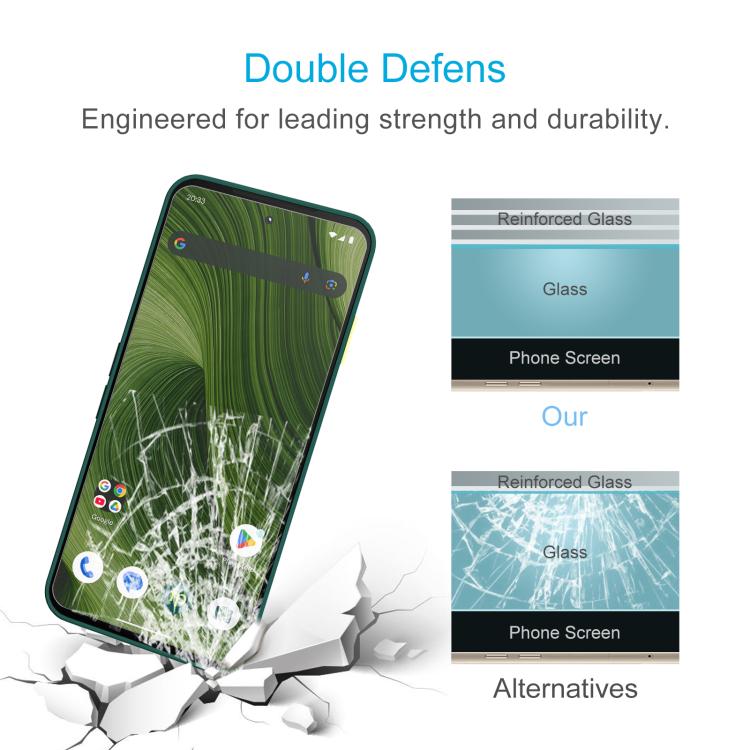 10pcs 0.3mm High Aluminum Tempered Glass Film, For Fairphone 6