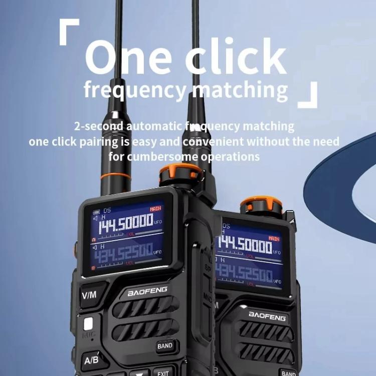 Baofeng K5 PLUS Dual-watch Dual-standby FM Handheld Analog Walkie Talkie, EU Plug, US Plug