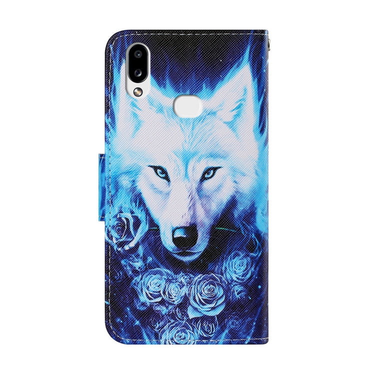 Coloured Drawing Pattern Horizontal Flip PU Leather Case with Holder & Card Slots & Wallet & Lanyard, For Samsung Galaxy A10s, For Samsung Galaxy A20 / A30, For Samsung Galaxy A20e