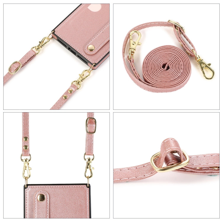 Wrist Strap PU+TPU Shockproof Protective Case with Crossbody Lanyard & Holder & Card Slot, For Huawei P40 Pro Plus