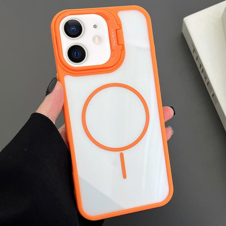PC Lens Holder MagSafe Magnetic Phone Case, For iPhone 11 Pro Max, For iPhone 11