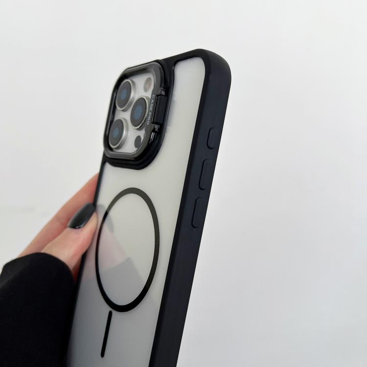 PC Lens Holder MagSafe Magnetic Phone Case, For iPhone 11 Pro Max, For iPhone 11