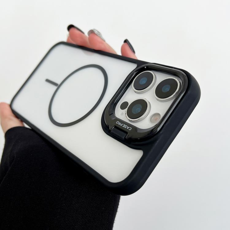 PC Lens Holder MagSafe Magnetic Phone Case, For iPhone 11 Pro Max, For iPhone 11
