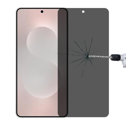 High Transparency Full Cover Anti-spy Tempered Glass Film, Support Fingerprint Unlocking, For Samsung Galaxy S25 Edge 5G