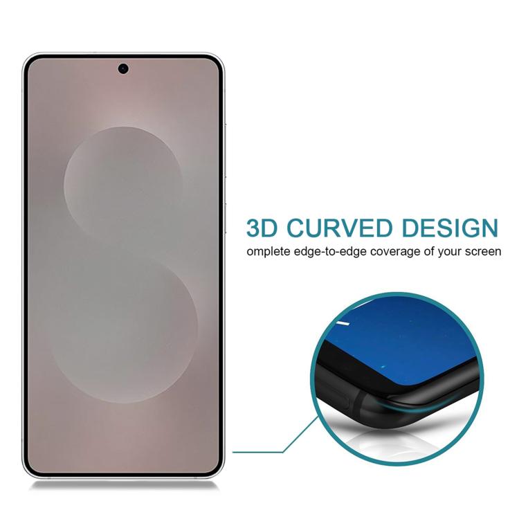 High Transparency Full Cover Anti-spy Tempered Glass Film, Support Fingerprint Unlocking, For Samsung Galaxy S25 Edge 5G
