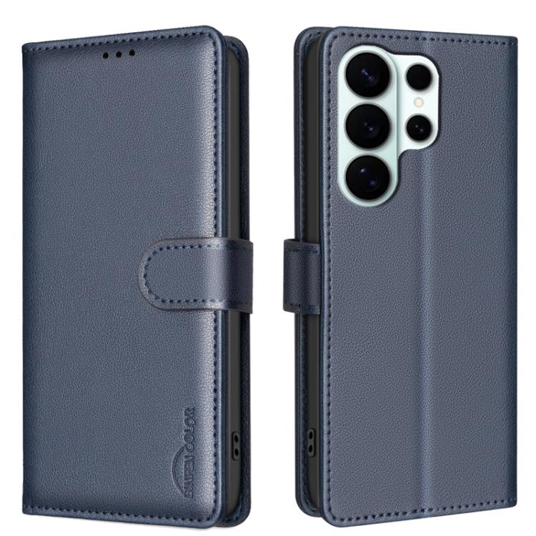 Litchi Texture RFID Anti-theft Leather Phone Case, For Galaxy S26 FE 5G, For Samsung Galaxy S26 Ultra 5G, For Samsung Galaxy S26 5G, For Samsung Galaxy S25 FE 5G