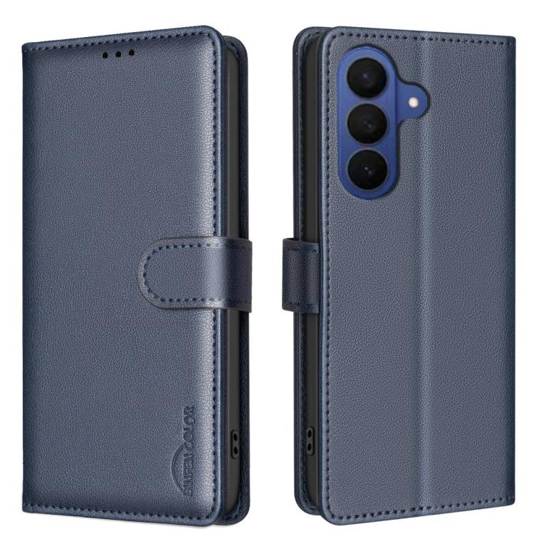 Litchi Texture RFID Anti-theft Leather Phone Case, For Galaxy S26 FE 5G, For Samsung Galaxy S26 Ultra 5G, For Samsung Galaxy S26 5G, For Samsung Galaxy S25 FE 5G