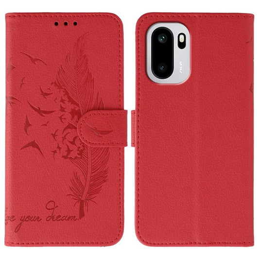 Feather Pattern Litchi Texture Leather Phone Case, For OnePlus Ace 6, For OnePlus 15, For OnePlus Nord 5, For OnePlus Nord CE5