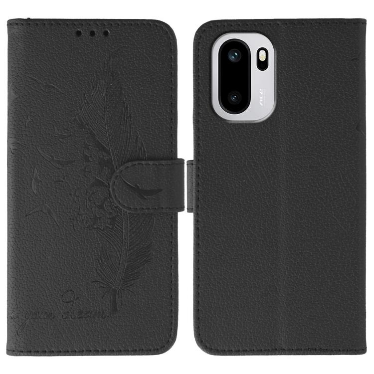 Feather Pattern Litchi Texture Leather Phone Case, For OnePlus Ace 6, For OnePlus 15, For OnePlus Nord 5, For OnePlus Nord CE5