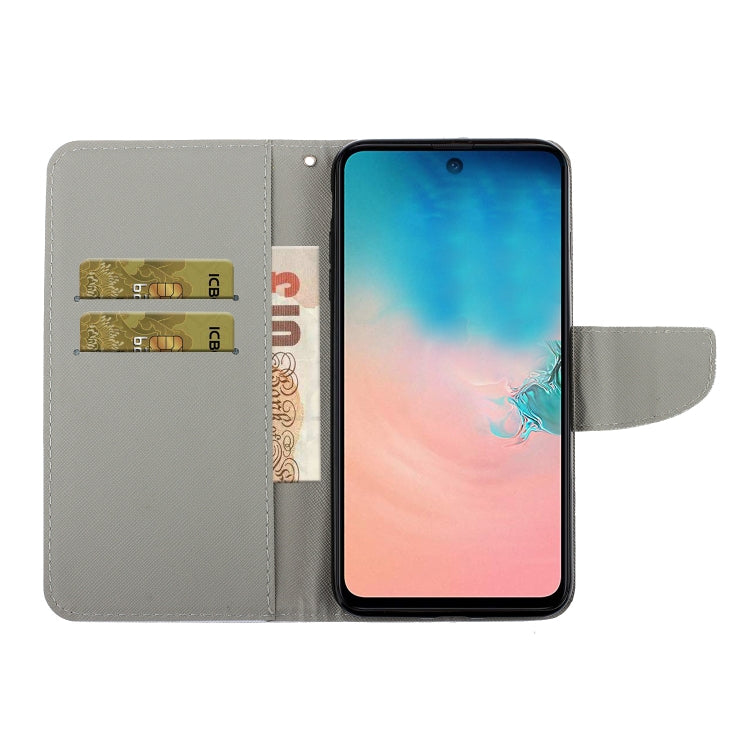 Coloured Drawing Pattern Horizontal Flip PU Leather Case with Holder & Card Slots & Wallet & Lanyard, For Samsung Galaxy S20, For Samsung Galaxy S20 Plus, For Samsung Galaxy S20 Ultra