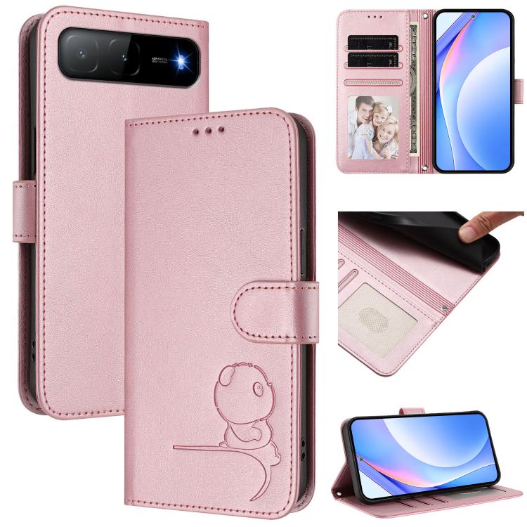 Litter Panda Embossing RFID Leather Phone Case with Lanyard, For Tecno Camon 30S / 30S Pro, For Tecno Spark 30 5G, For Tecno Spark 30 Pro 4G, For Tecno Spark 30 4G, For Tecno Spark Go 5G 2025 / Infinix Hot 60i, For Tecno Pova 6 Neo 5G                  ...