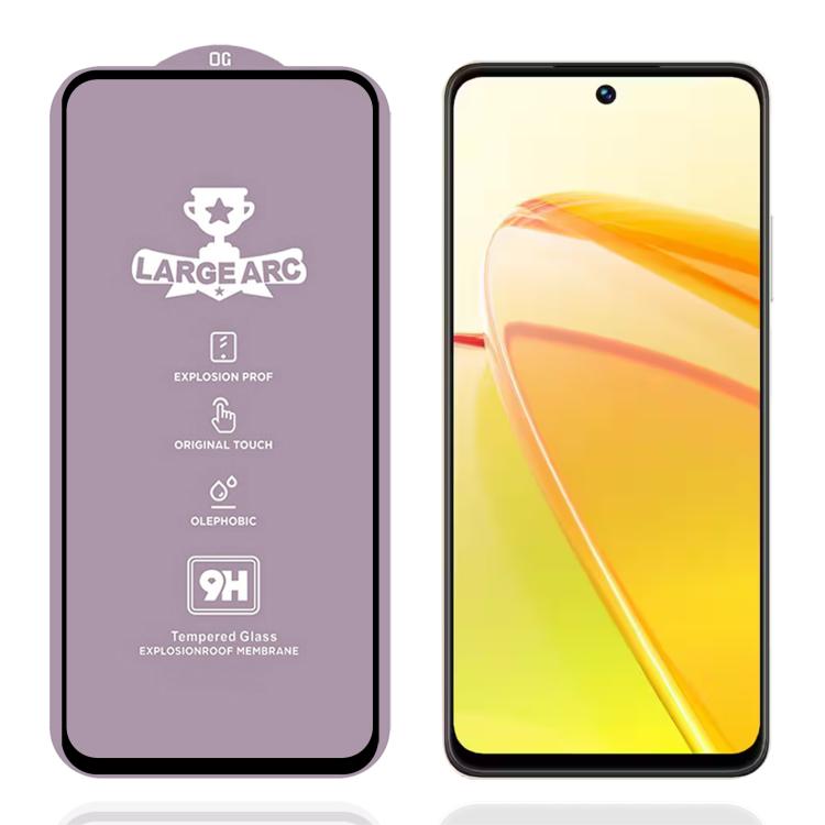 9H 0.4mm High Aluminum Large Arc Tempered Glass Film, For Realme C61 / C63 / Note 60, For Realme C61 India, For Realme 12 5G, For Realme 12+, For Realme C53 / C51 / C50 / Note 50, For Realme C65, For Realme C55 4G, For Realme C35