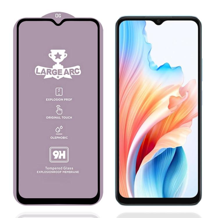 9H 0.4mm High Aluminum Large Arc Tempered Glass Film, For OPPO A79 5G, For OPPO Reno13 Global, For OPPO Reno13 F 4G, For OPPO A40 / A60 5G / A3 4G, For OPPO A80 5G / A60 4G / A3 Pro 5G, For OPPO Reno12 F 4G, For OPPO Reno12 Global, For OPPO Reno11 F   ...