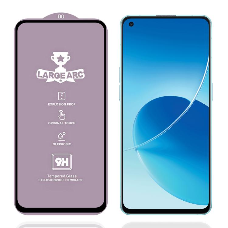 9H 0.4mm High Aluminum Large Arc Tempered Glass Film, For OPPO A79 5G, For OPPO Reno13 Global, For OPPO Reno13 F 4G, For OPPO A40 / A60 5G / A3 4G, For OPPO A80 5G / A60 4G / A3 Pro 5G, For OPPO Reno12 F 4G, For OPPO Reno12 Global, For OPPO Reno11 F   ...