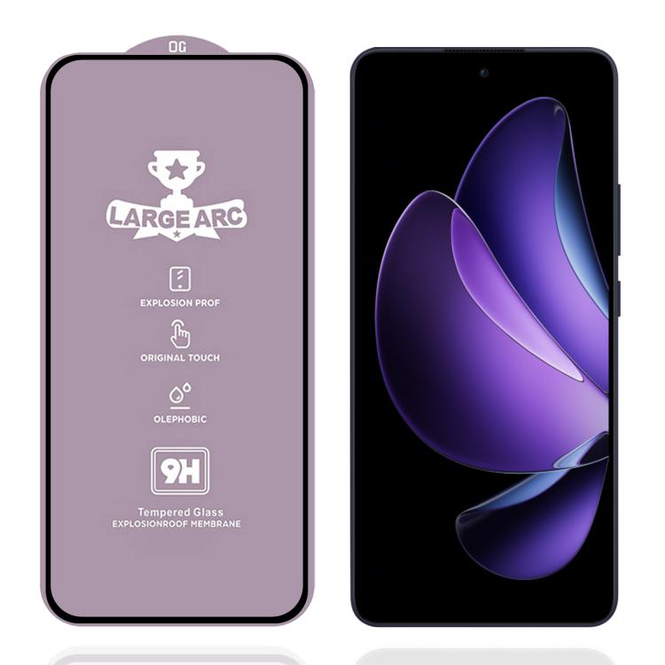 9H 0.4mm High Aluminum Large Arc Tempered Glass Film, For OPPO A79 5G, For OPPO Reno13 Global, For OPPO Reno13 F 4G, For OPPO A40 / A60 5G / A3 4G, For OPPO A80 5G / A60 4G / A3 Pro 5G, For OPPO Reno12 F 4G, For OPPO Reno12 Global, For OPPO Reno11 F   ...