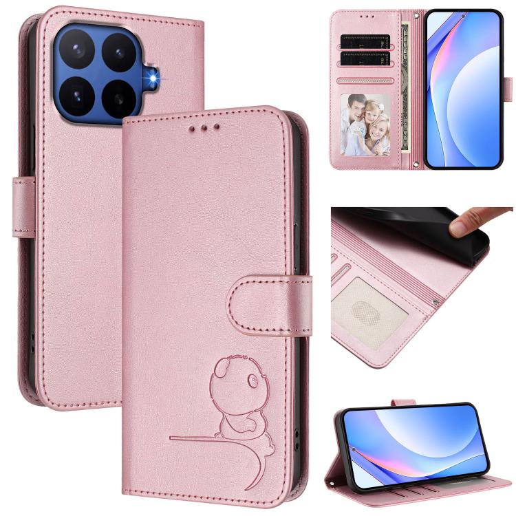 Litter Panda Embossing RFID Leather Phone Case with Lanyard, For Xiaomi 17 Max 5G, For Xiaomi 17T Pro, For Xiaomi Poco M7 4G 169mm, For Xiaomi 15T Pro, For Xiaomi 15T, For Xiaomi Poco F7 Ultra / Redmi K80 Pro, For Xiaomi Poco F7 Pro / Redmi K80        ...