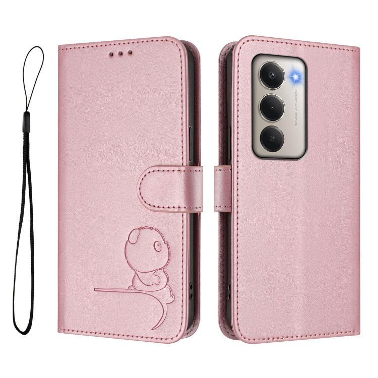 Litter Panda Embossing RFID Leather Phone Case with Lanyard, For Redmi 15 5G Global / 15 4G SEA 169mm, For Redmi 15 5G / 4G EU 171mm, For Redmi 13x / 13 4G / Poco M6 4G, For Redmi A5 4G 173.3mm, For Redmi Note 13 Pro 4G / Note 14S                      ...