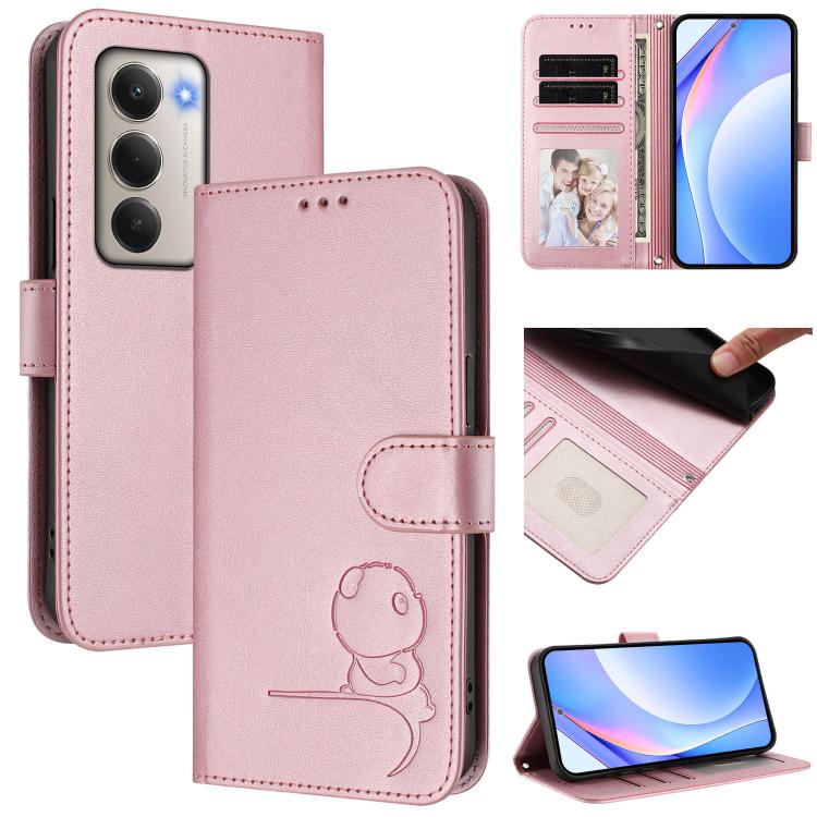 Litter Panda Embossing RFID Leather Phone Case with Lanyard, For Redmi 15 5G Global / 15 4G SEA 169mm, For Redmi 15 5G / 4G EU 171mm, For Redmi 13x / 13 4G / Poco M6 4G, For Redmi A5 4G 173.3mm, For Redmi Note 13 Pro 4G / Note 14S                      ...