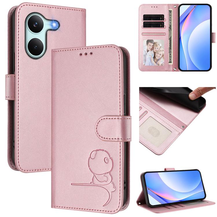 Litter Panda Embossing RFID Leather Phone Case with Lanyard, For Redmi A7 / A5 4G 171mm / Poco C71, For Redmi K90 Max 5G, For Redmi A7 Pro 171mm / Poco C85x 5G, For Redmi Turbo 5 Max / Poco X8 Pro Max, For Redmi Turbo 5 / Poco X8 Pro 5G                ...