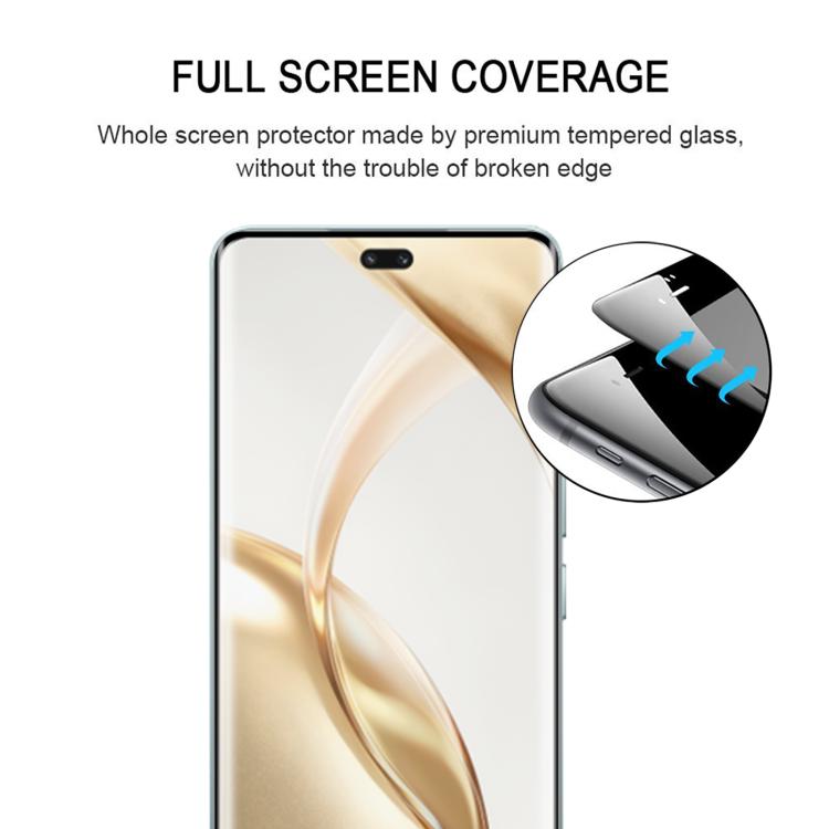 Full Glue 9H HD 3D Curved Edge Tempered Glass Film, For Honor 200 Pro
