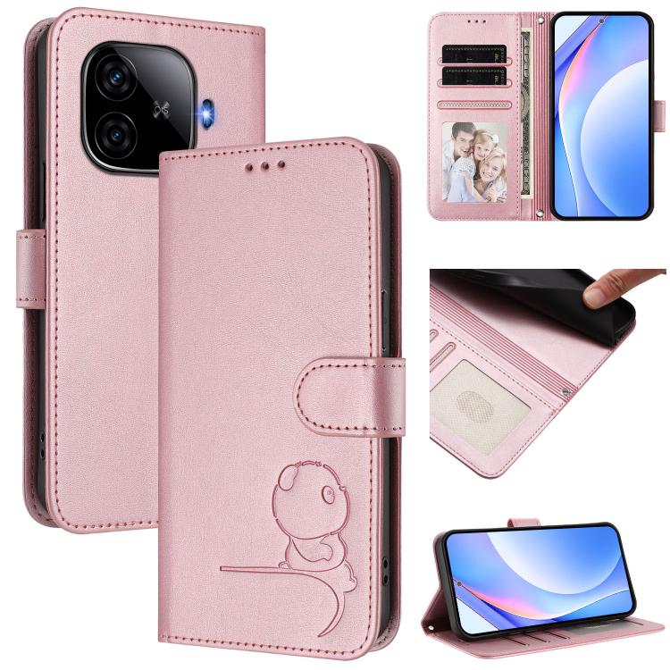 Litter Panda Embossing RFID Leather Phone Case with Lanyard, For vivo iQOO Z9x, For vivo iQOO Z9 / Z9 Turbo, For vivo V30 / V30 Pro, For vivo V29e / Y200 5G / V30 Lite 5G, For vivo Y36 5G / 4G / India, For vivo V29 / V29 Pro, For vivo Y17s             ...