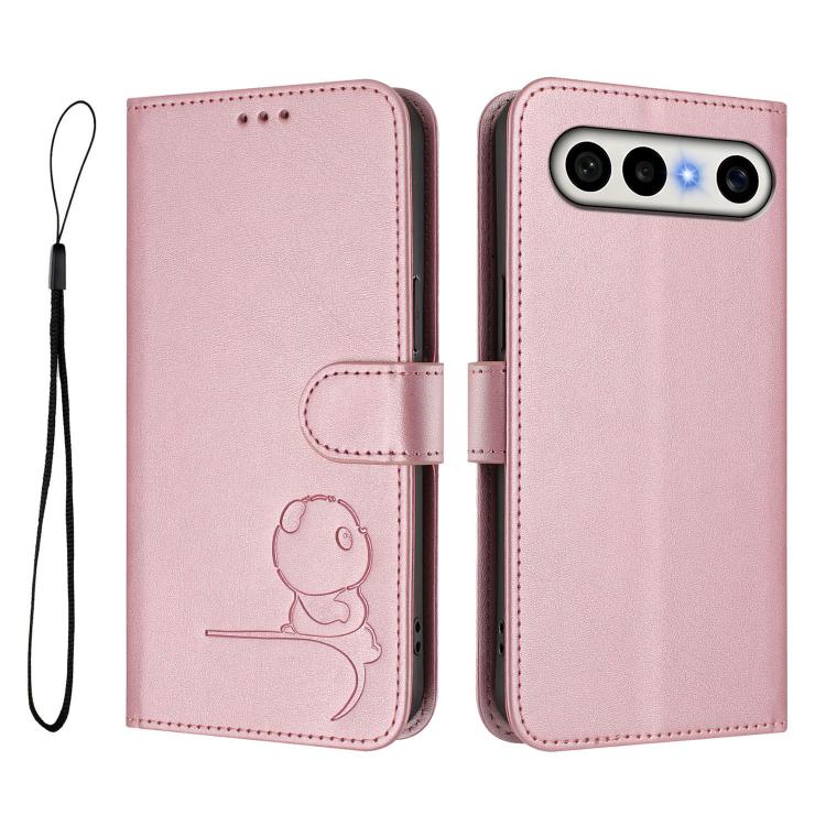 Litter Panda Embossing RFID Leather Phone Case with Lanyard, For vivo X300 FE 5G Russia / Zeiss, For vivo Y21 5G 2026 / Y05 4G, For vivo Y21 5G 2026 / Y05 4G / Y11d, For vivo V70 FE 5G, For vivo X300 Pro, For vivo X300, For vivo Y31 5G Global          ...