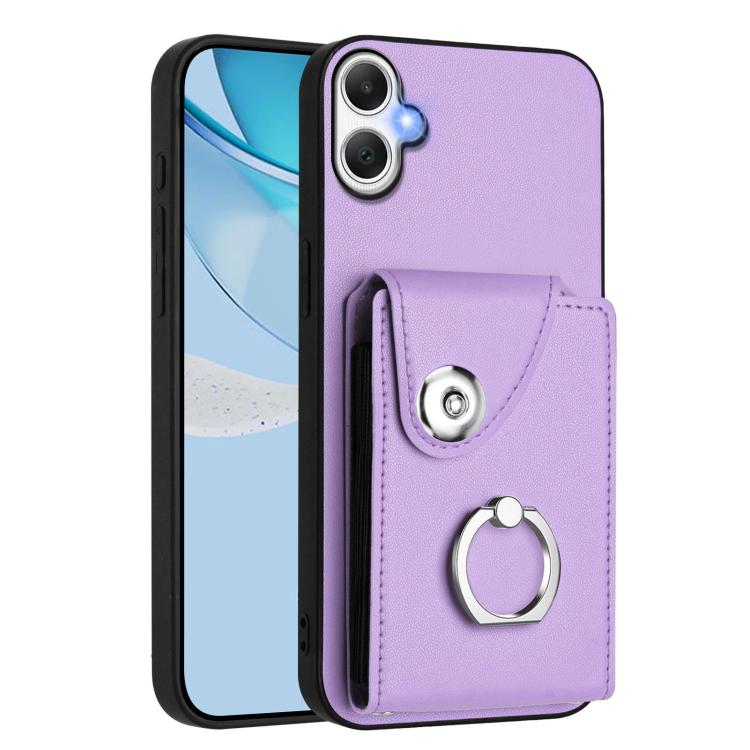 Organ Card Bag Ring Holder Phone Case, For Samsung Galaxy A26 5G, For Samsung Galaxy A06 4G