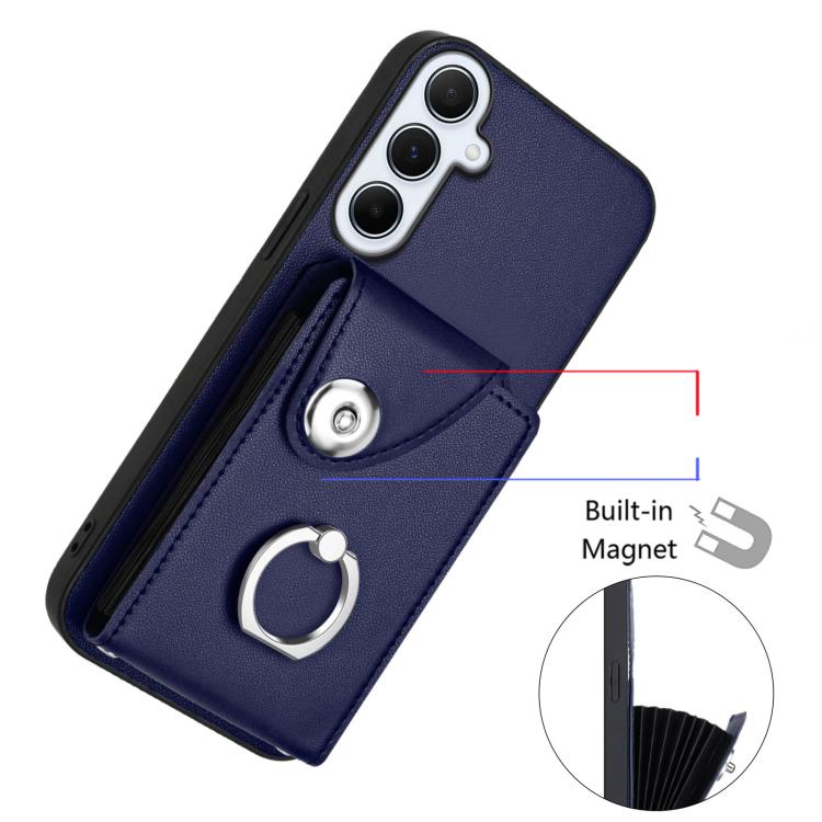 Organ Card Bag Ring Holder Phone Case, For Samsung Galaxy A26 5G, For Samsung Galaxy A06 4G