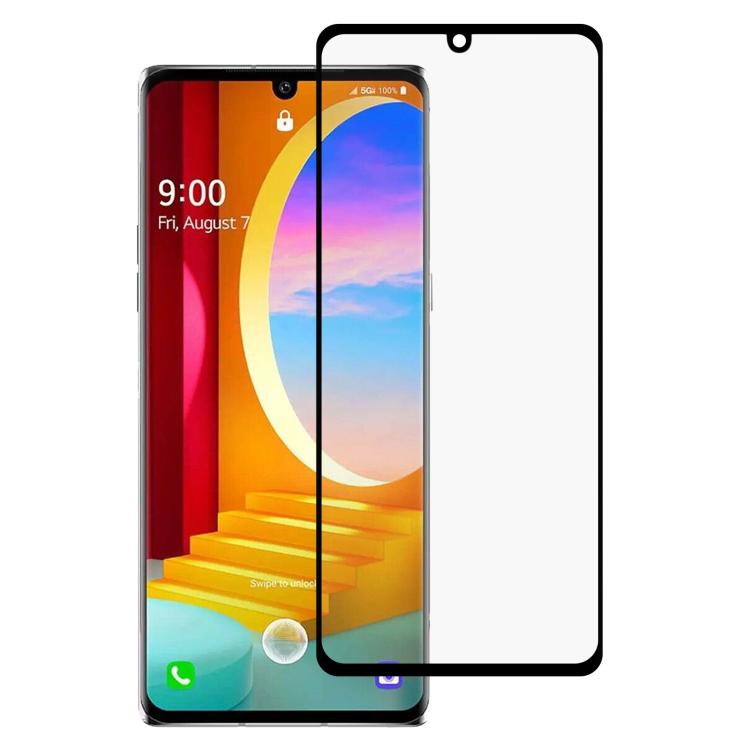 Full Glue 9H HD 3D Curved Edge Tempered Glass Film, For LG Wing 5G, For LG G9, For LG Velvet
