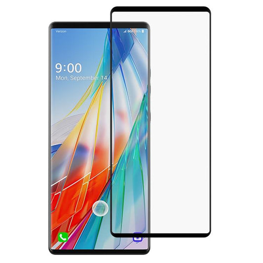 Full Glue 9H HD 3D Curved Edge Tempered Glass Film, For LG Wing 5G, For LG G9, For LG Velvet