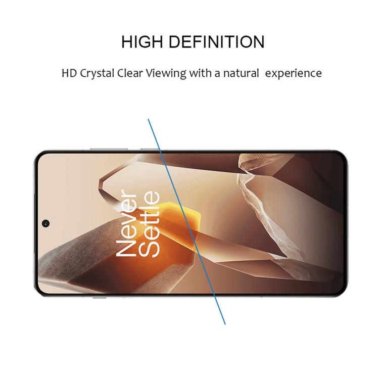 Full Glue 9H HD 3D Curved Edge Tempered Glass Film, For OnePlus 13, For OnePlus Ace 3, For OnePlus 12R, For OnePlus 12, For OnePlus Ace 2