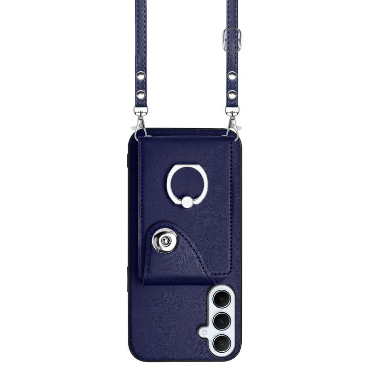 Organ Card Bag Ring Holder Phone Case with Long Lanyard, For Samsung Galaxy A26 5G, For Samsung Galaxy A06 4G