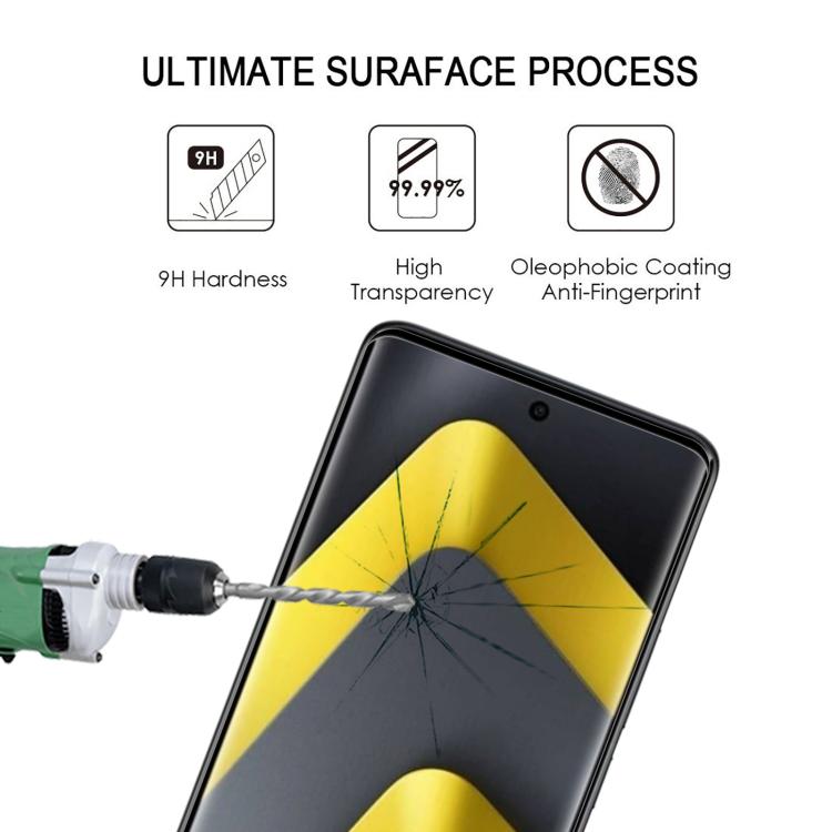 3D Curved Edge Full Screen Tempered Glass Film, For Xiaomi Poco M8 Pro 5G, For Xiaomi Poco M8 5G, For Xiaomi Poco F7