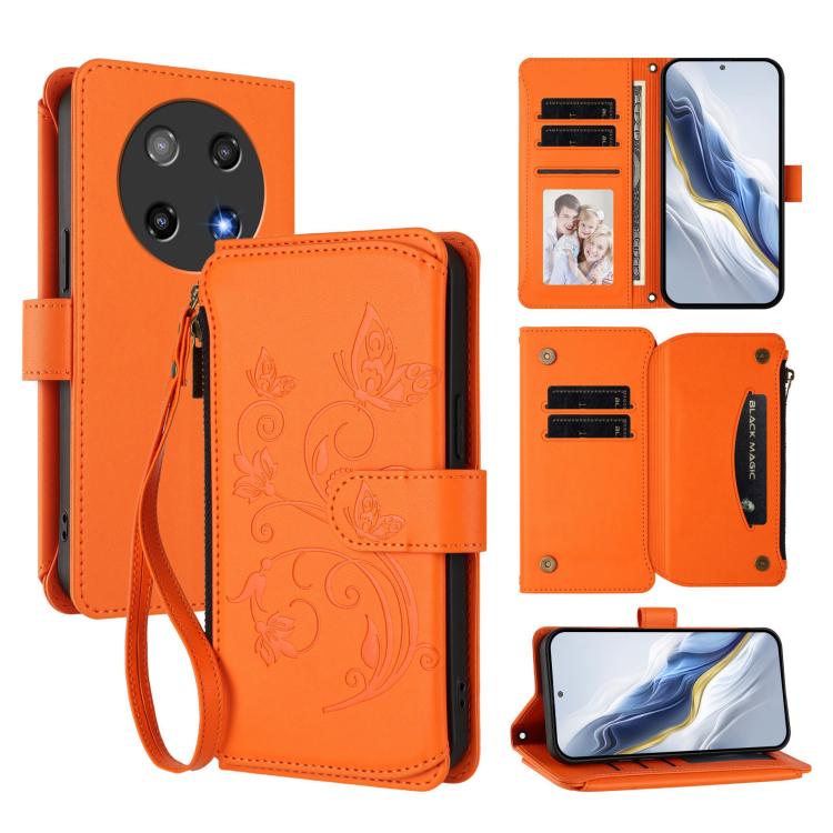 Butterfly Love Flower Multi-card Zipper Wallet Leather Phone Case, For Coolpad C16, For Coolpad X100, For Coolpad Cool 40i