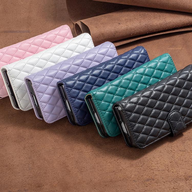 Diamond Lattice Wallet Flip Leather Phone Case, For Galaxy Z Fold8 5G, For Galaxy Z Fold8 Ultra 5G, For Samsung Galaxy Z Fold7, For Samsung Galaxy Z Fold6, For Samsung Galaxy Z Fold5
