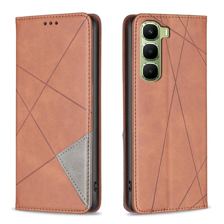 Rhombus Texture Magnetic Leather Phone Case, For Infinix GT 50 Pro 5G, For Infinix Hot 70 5G, For Infinix Smart 20 4G, For Infinix Note 60 5G / 60 Pro 5G, For Infinix Hot 60 Pro+ 4G, For Infinix Hot 60 Pro 4G