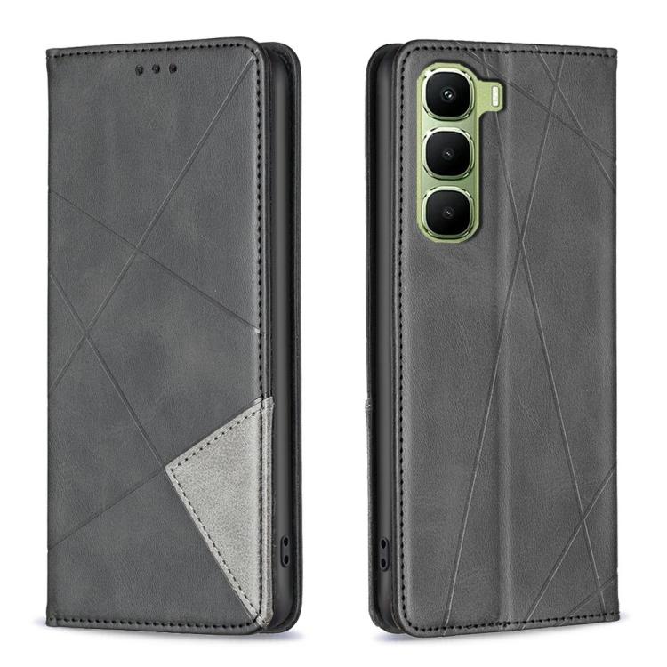 Rhombus Texture Magnetic Leather Phone Case, For Infinix GT 50 Pro 5G, For Infinix Hot 70 5G, For Infinix Smart 20 4G, For Infinix Note 60 5G / 60 Pro 5G, For Infinix Hot 60 Pro+ 4G, For Infinix Hot 60 Pro 4G