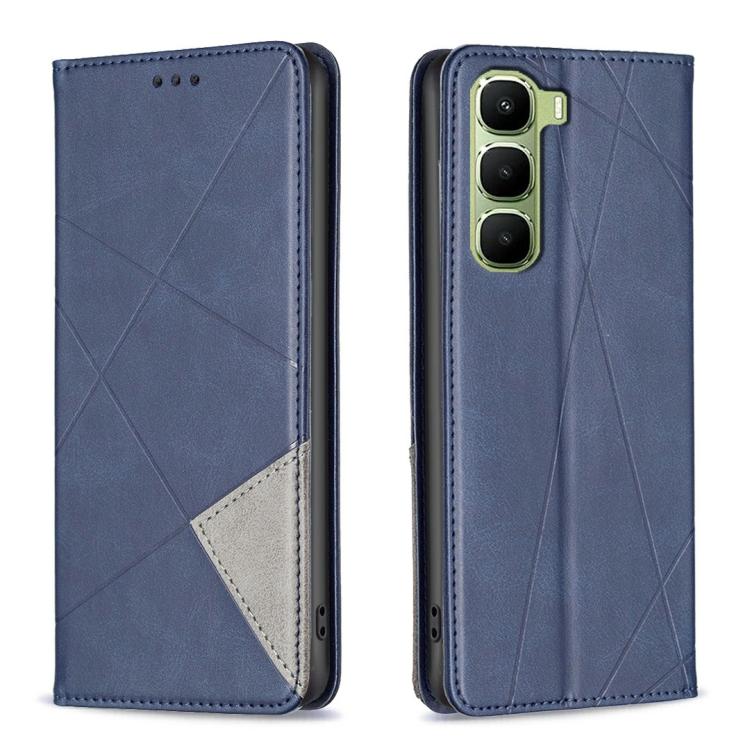 Rhombus Texture Magnetic Leather Phone Case, For Infinix GT 50 Pro 5G, For Infinix Hot 70 5G, For Infinix Smart 20 4G, For Infinix Note 60 5G / 60 Pro 5G, For Infinix Hot 60 Pro+ 4G, For Infinix Hot 60 Pro 4G